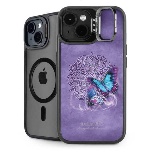 Butterfly Celtic Knot by Brigid Ashwood iPhone 15 Kickstand Case